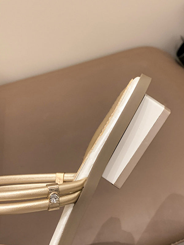 Flower Shape Open Toe Split-Joint Sandals