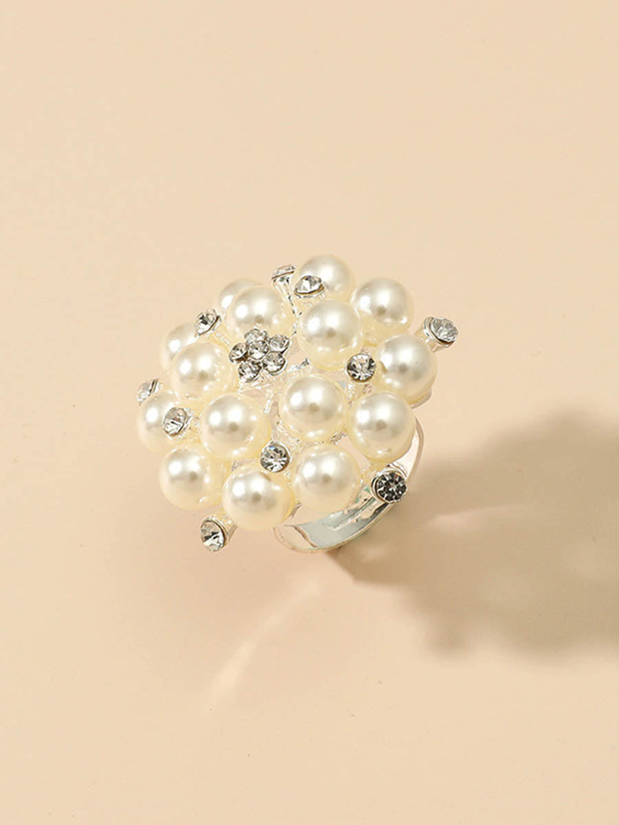 Adjustable Flower Shape Geometric Rings Accessories