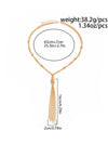 Tasseled Necklaces Accessories