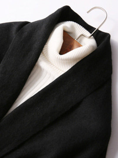 Keep Warm Solid Color Tasseled Shawl&Scarf