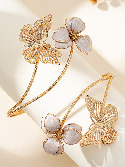 Adjustable Butterfly Shape Flower Shape Armlet Accessories