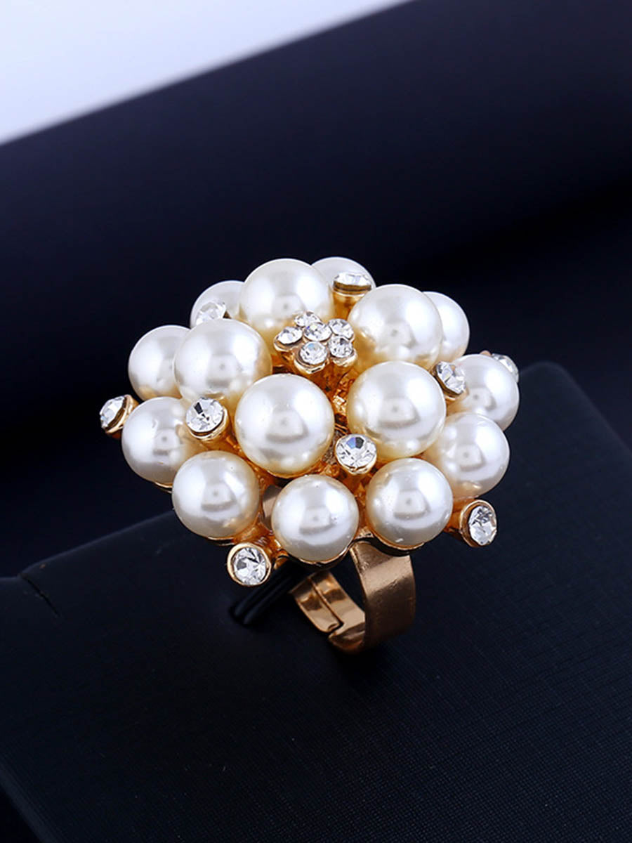 Adjustable Flower Shape Geometric Rings Accessories
