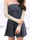 Sun Protection Mesh Solid Color Sleevelet