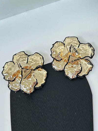Flower Shape Geometric Earrings Accessories