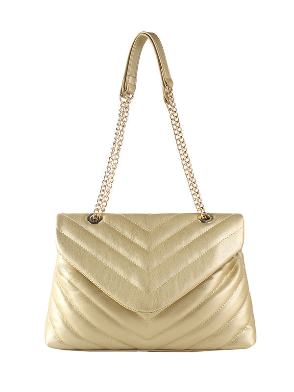 Chains Split-Joint Shoulder Bags Handbags