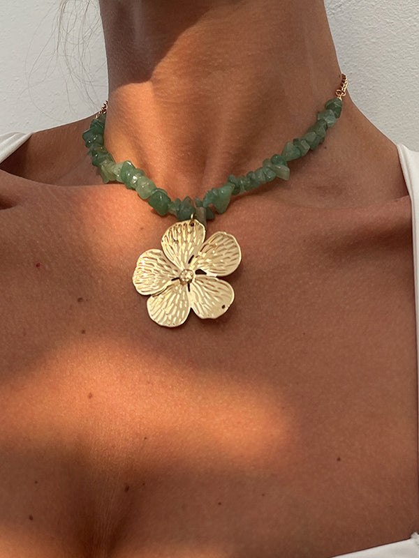 Flower Shape Necklaces Accessories