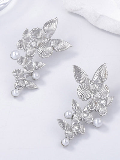 Butterfly Shape Shiny Earrings Accessories