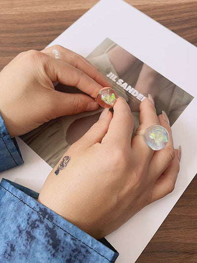 Geometric Rings Accessories