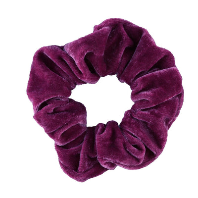 simple style solid color cloth hair tie