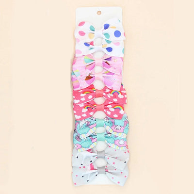 Girl'S Sweet Korean Style Bow Knot Polyester Hair Clip