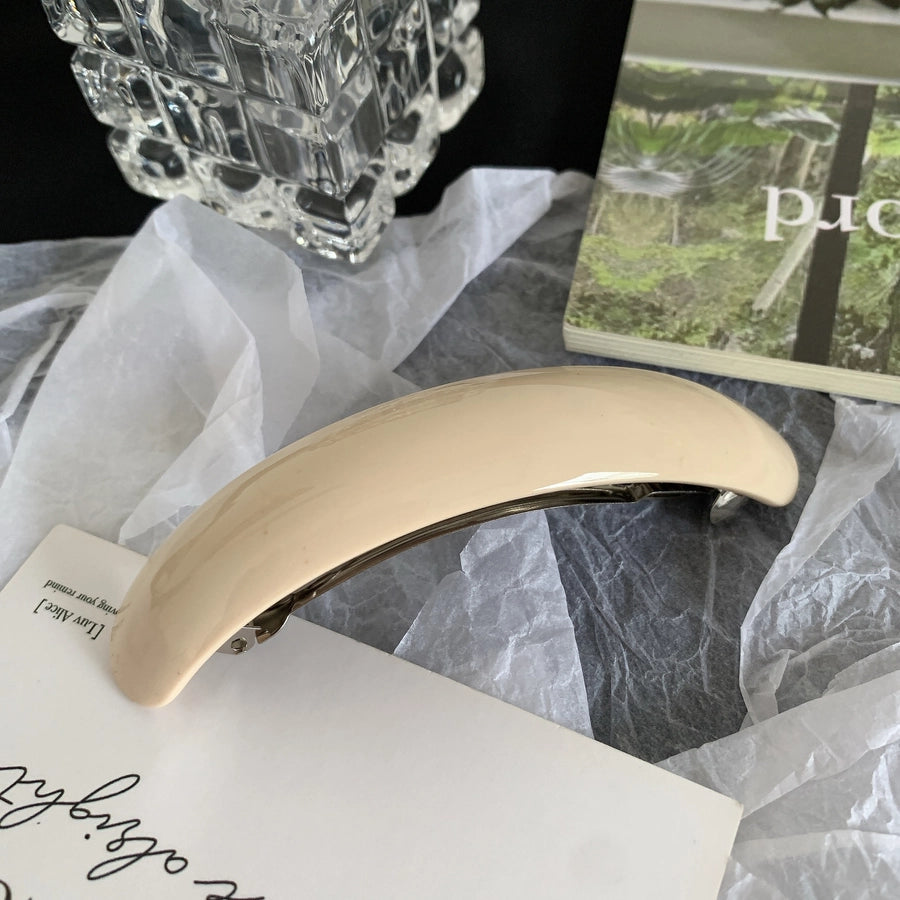 Women's Casual Elegant Simple Style Geometric Alloy Acetic acid sheets Hair Clip