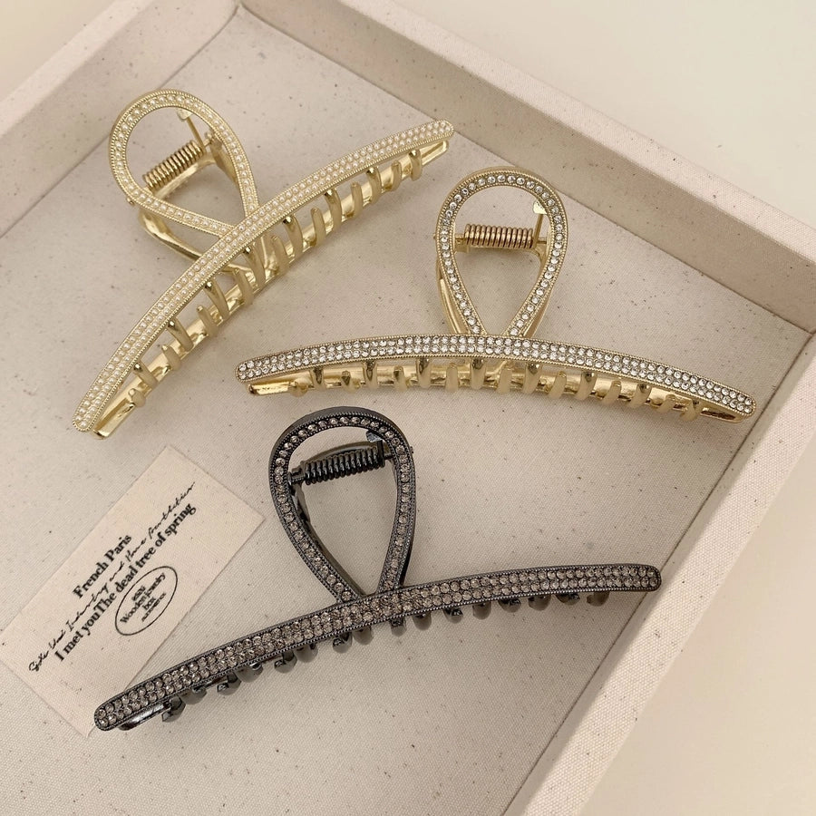 Women's Casual Simple Style Geometric Alloy Hair Claws