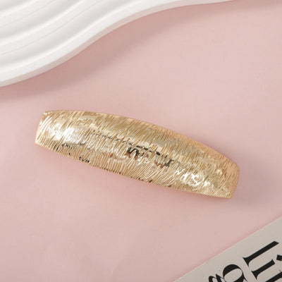 Women's Simple Style Geometric Bow Knot Alloy Plating Hair Clip