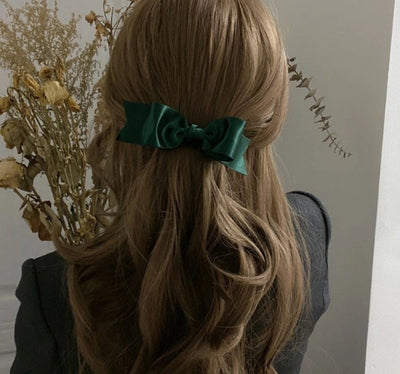 Women's Vintage Style Bow Knot Cloth Hair Clip