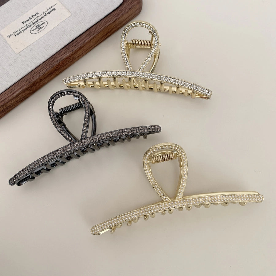 Women's Casual Simple Style Geometric Alloy Hair Claws