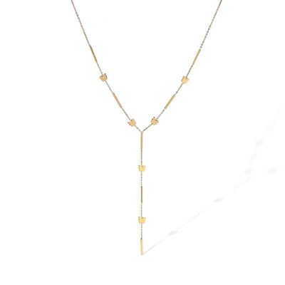 Jewelry Retro Simple Style Commute Geometric Butterfly 304 Stainless Steel Pendant Necklace