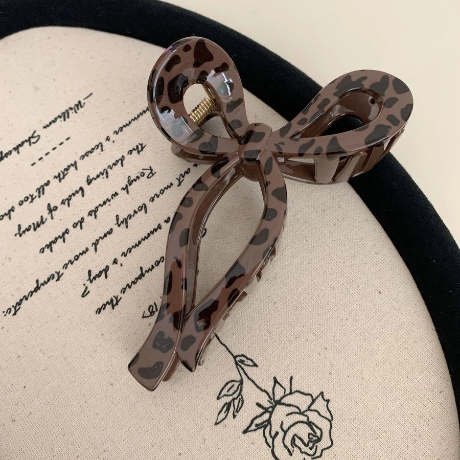 Women's Simple Style Classic Style Leopard PS Hair Claws