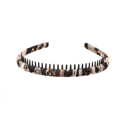 Hot-selling Basic Bangs Broken Hair Band Wash Face Pressure Hair Non-slip Toothed Broken Flower Hair Band Summer Women's Hair Accessories