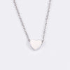 Jewelry IG Style Simple Style Commute Heart Shape 304 Stainless Steel 18K Gold Plated Plating Pendant Necklace