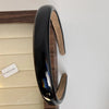 fashion solid color plastic hair band