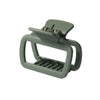 New Arrival Square Grip Spring/Summer Cream Color Shark Clip Female Back Head Updo Hair Clip