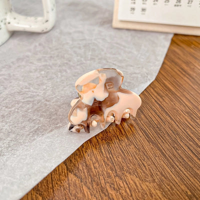 Women's IG Style Marble Acetic acid sheets Hair Claws