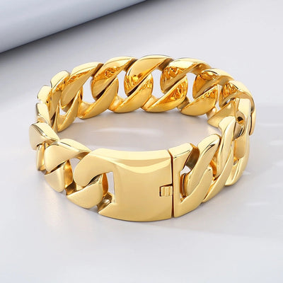 Hip-Hop Vintage Style Geometric 304 Stainless Steel 18K Gold Plated Women's Necklace