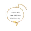 Casual Simple Style Classic Style Letter Heart Shape 201 Stainless Steel 304 Stainless Steel Bracelets In Bulk
