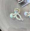 Women's Simple Style Classic Style Flower Butterfly Plastic Resin Plating Hair Clip