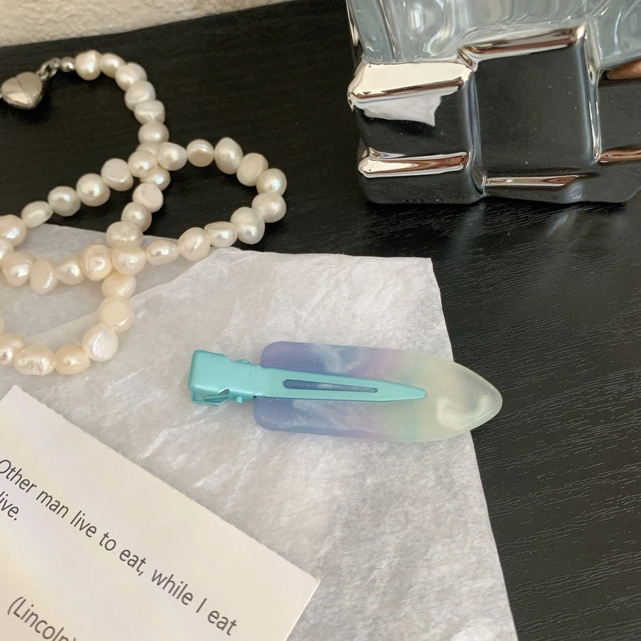 Women's Simple Style Classic Style Solid Color Acetic acid sheets Hair Clip