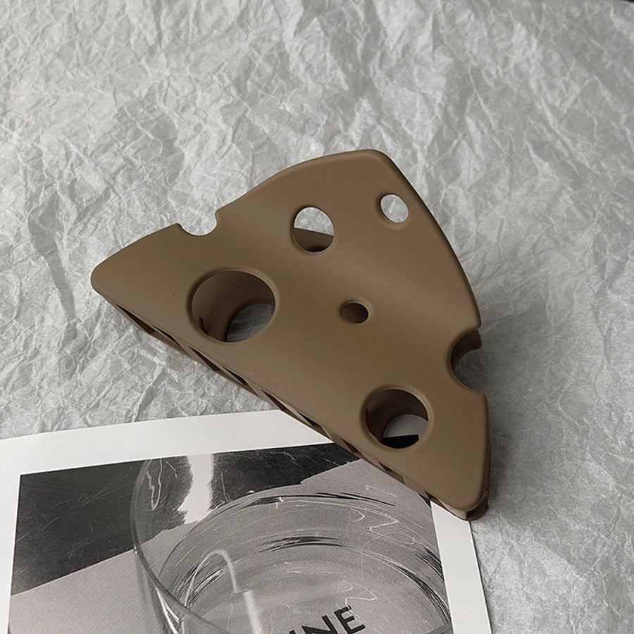 Women's Cute Cheese Plastic Hair Claws