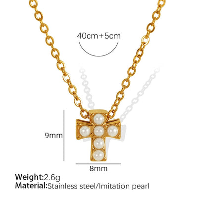 Jewelry Classic Style Star Moon Heart Shape Titanium Steel 18K Gold Plated Plating Pendant Necklace