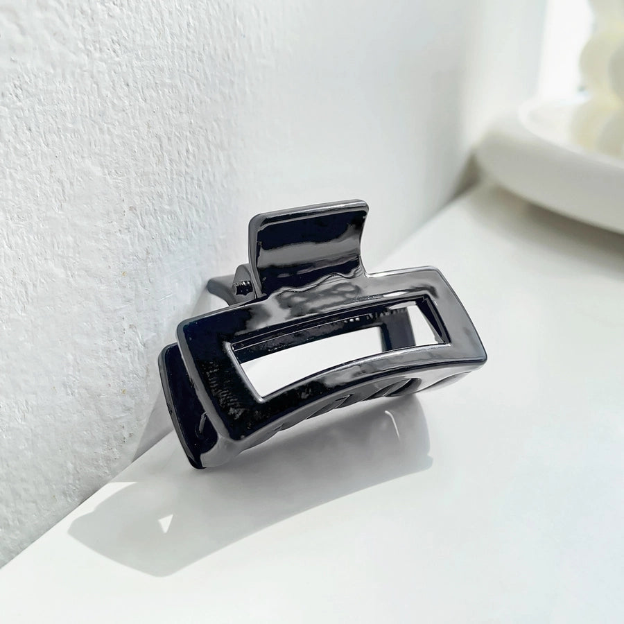 sweet solid color arylic hair claws 1 piece