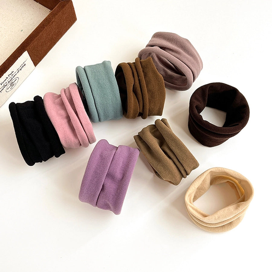 Women's Simple Style Classic Style Solid Color Nylon Pleated Hair Tie