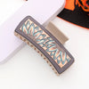 women's vintage style simple style sunflower pu leather hair claws