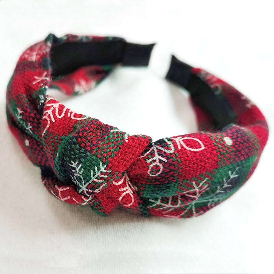 fashion snowflake cloth hair band