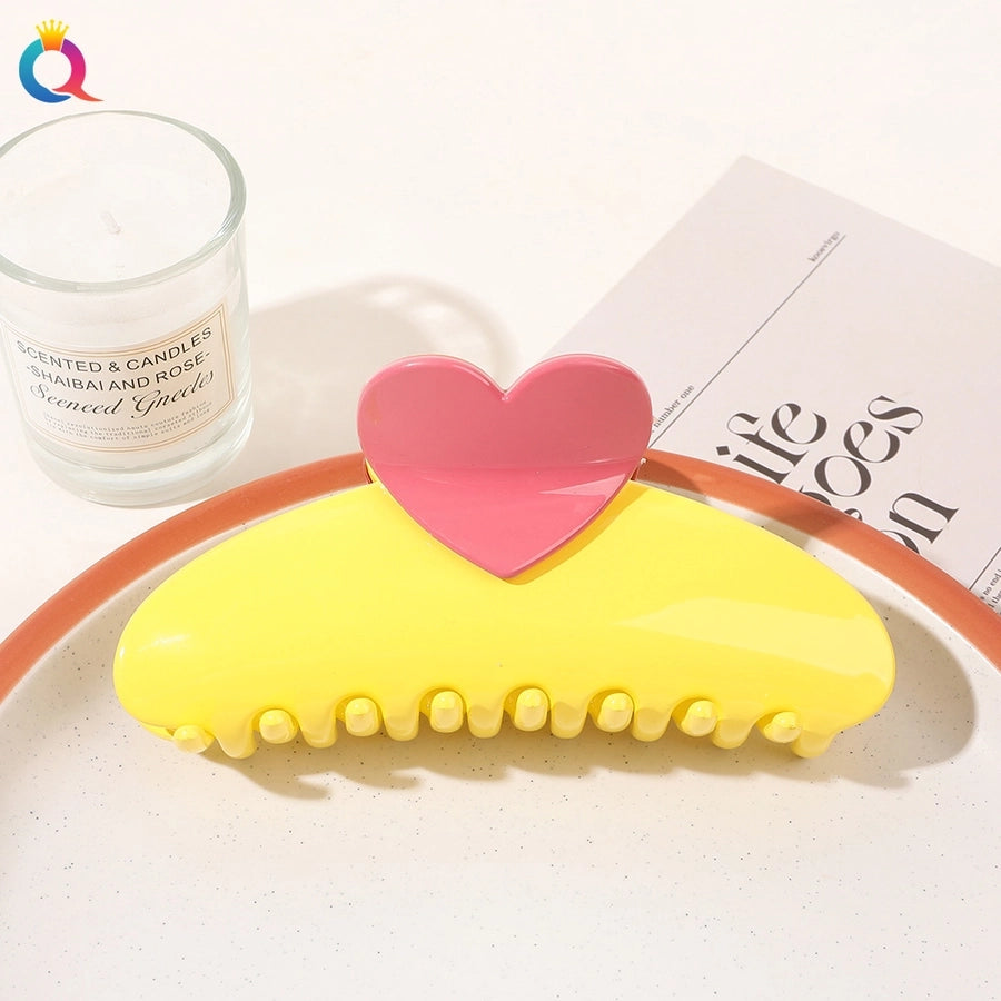 Women's Simple Style Classic Style Solid Color Acetic acid sheets Hair Claws