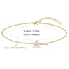 201 Stainless Steel Copper Letter Bracelets