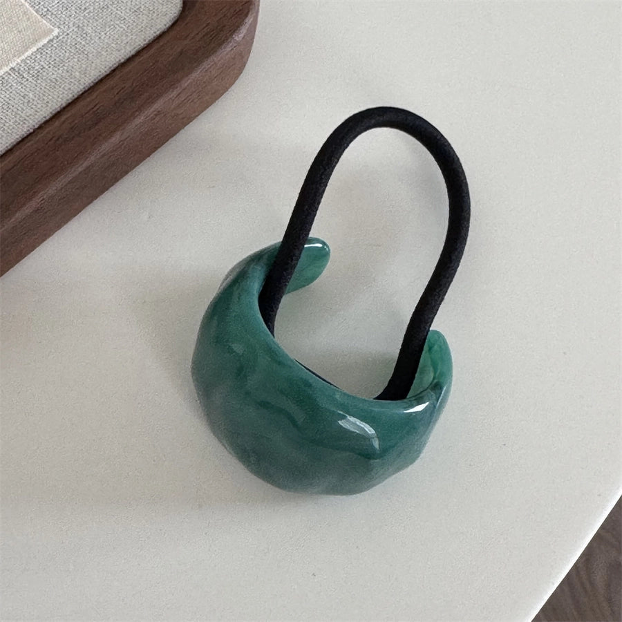 Women's Simple Style Geometric Plastic Resin Hair Tie