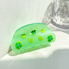 simple style fruit arylic handmade hair claws