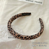 Sweet Streetwear Women's Leopard Cloth Hair Band