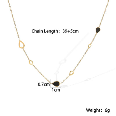 Jewelry Simple Style Commute Geometric 304 Stainless Steel Pendant Necklace