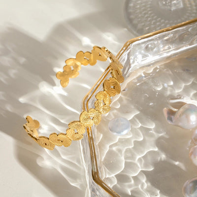 Simple Style Classic Style Butterfly 304 Stainless Steel Bangle In Bulk