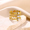 Jewelry Classical French Style Romantic Geometric 304 Stainless Steel Stainless Steel Rings
