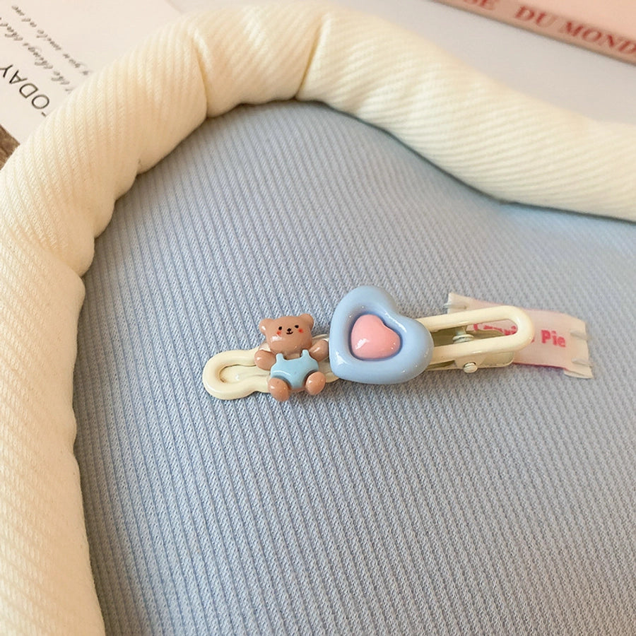 Women's IG Style Bow Knot Alloy Plating Hair Clip