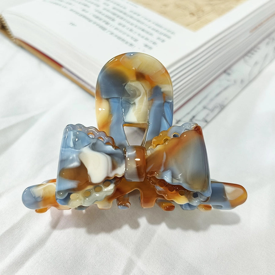 Women's Casual Simple Style Streetwear Geometric Bow Knot Acetic acid sheets Handmade Hair Claws