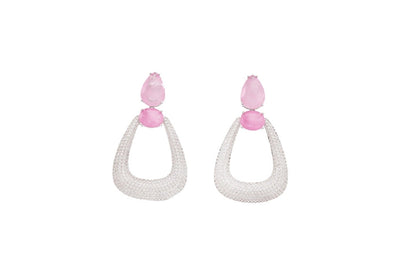 1 Pair Elegant Simple Style U Shape Plating Copper Drop Earrings