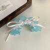 Women's Simple Style Classic Style Bow Knot Acetic acid sheets Hair Claws