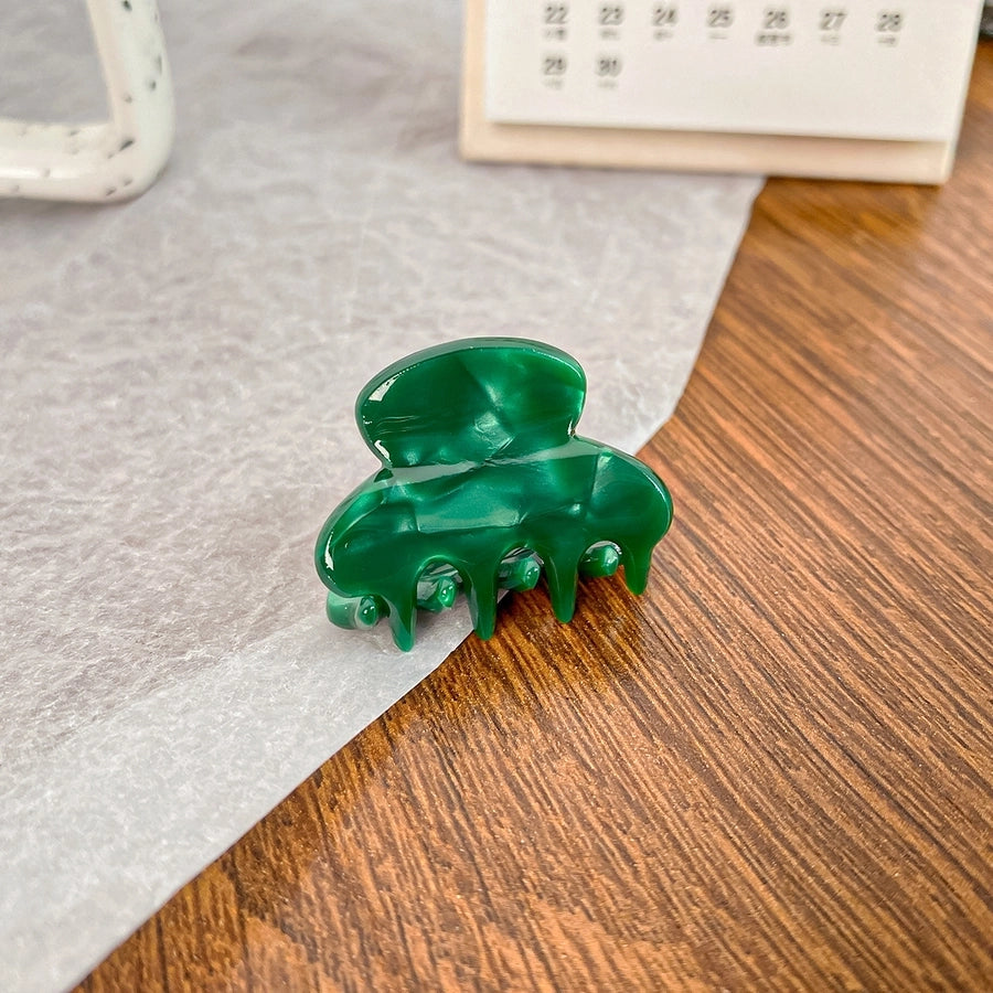 Women's IG Style Marble Acetic acid sheets Hair Claws