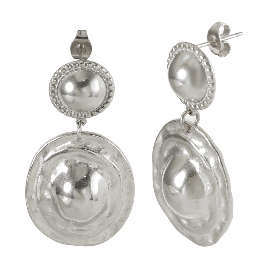 Jewelry Streetwear Geometric 304 Stainless Steel Plating Earrings Necklace